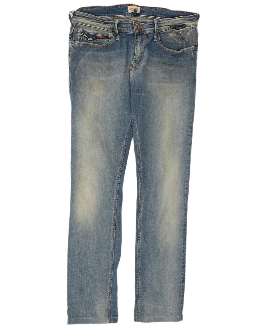 Tommy Hilfiger Jean Slim Femme W33 L29 Bleu Coton