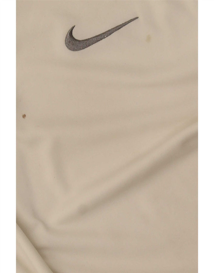 Nike T-Shirt Homme Haut Large Blanc Polyester