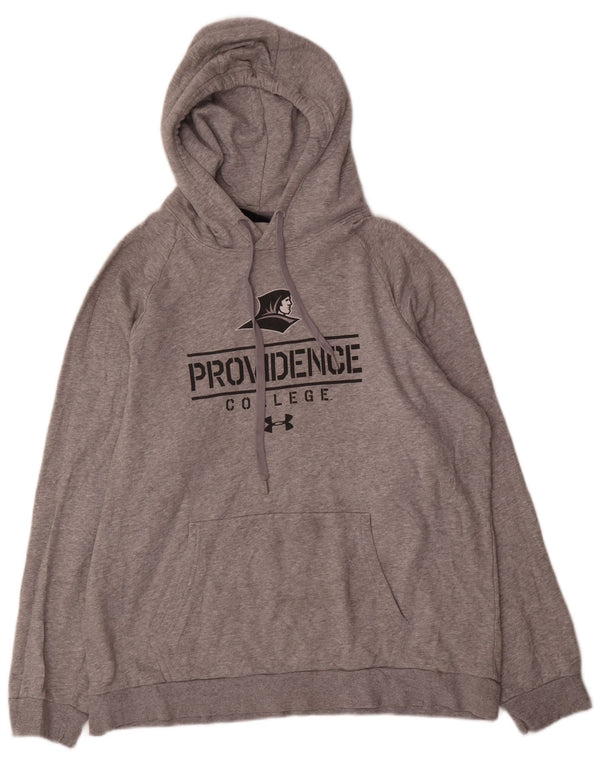 Under Armour Pull à Capuche Providence College Graphic Homme Gris XL Coton