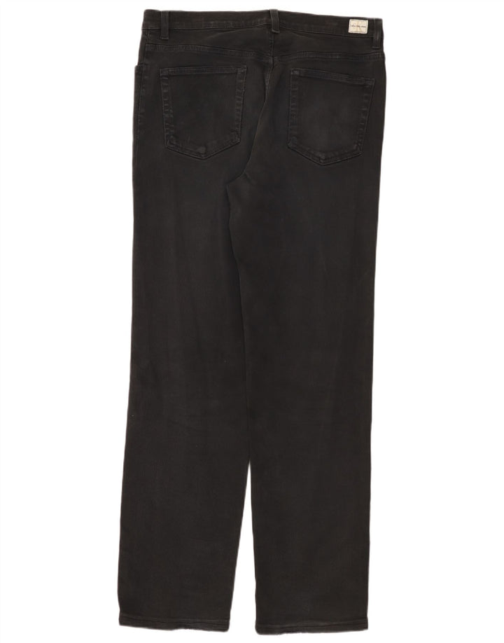 Calvin Klein Jeans Jean Droit Femme W34 L31 Coton Noir