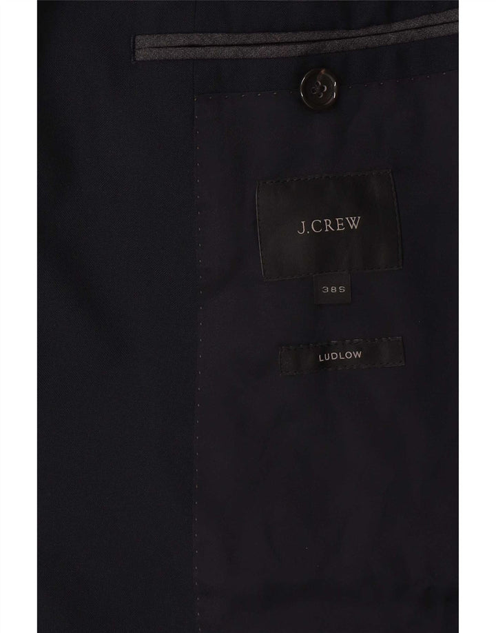 J. Crew Veste blazer Ludlow à 2 boutons pour homme UK 38 en nylon bleu marine moyen