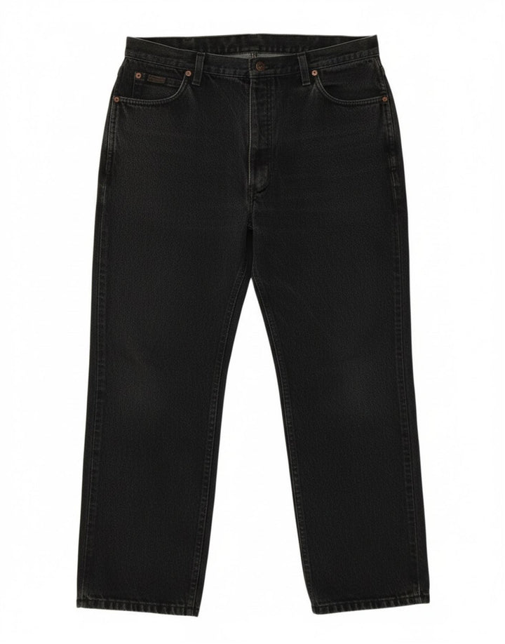 Wrangler Jean droit homme W38 L30 gris coton