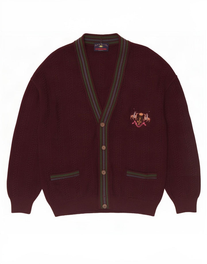 Il Granchio Pull Cardigan Homme Petit Marron Rayé