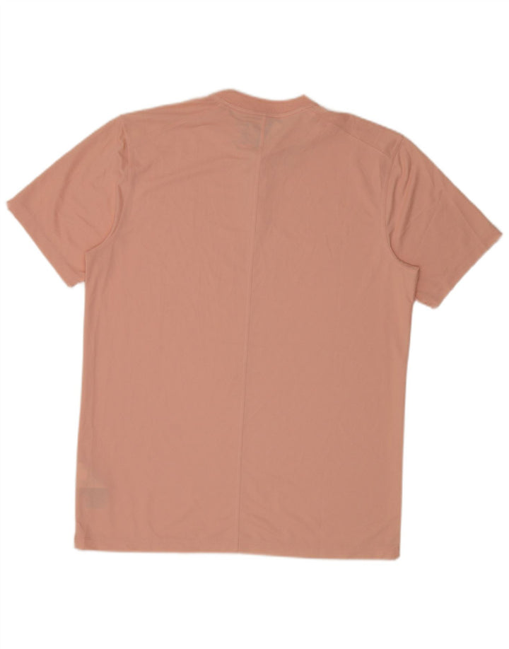 Nike Hommes Dri Fit T-Shirt Haut Rose Moyen Polyester