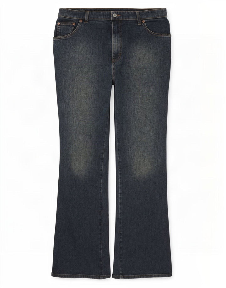 Marks & Spencer Jean bootcut pour femme UK 16 Large W34 L31 Bleu Coton