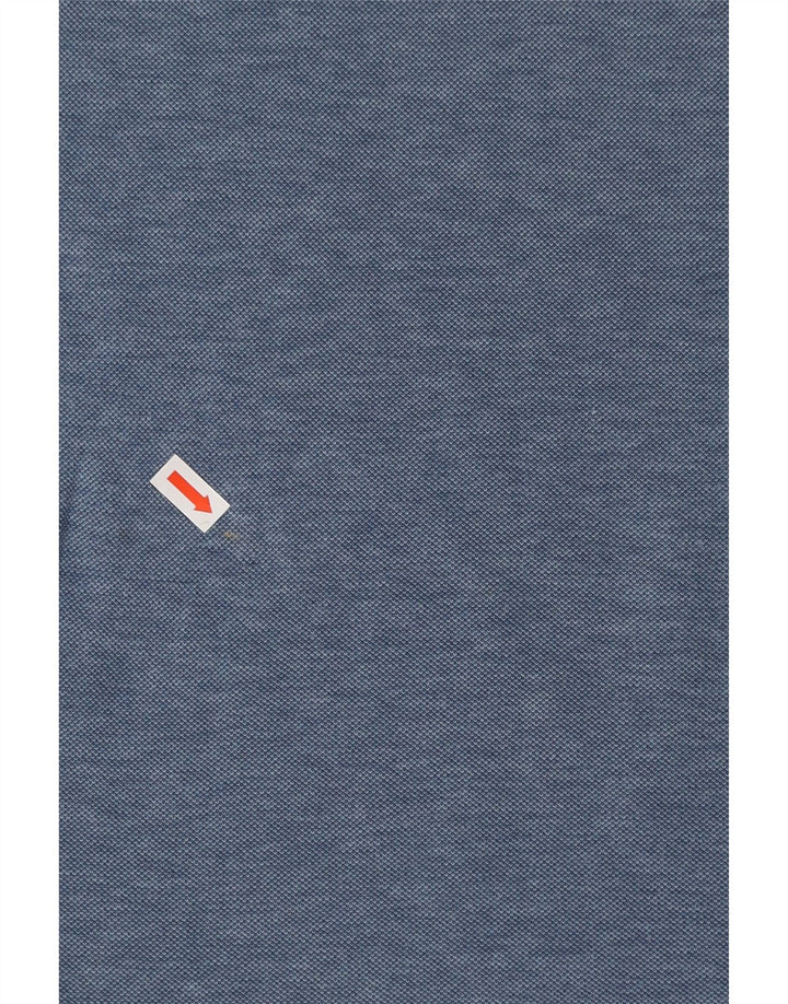 TOMMY HILFIGER Polo Homme Large Bleu Coton