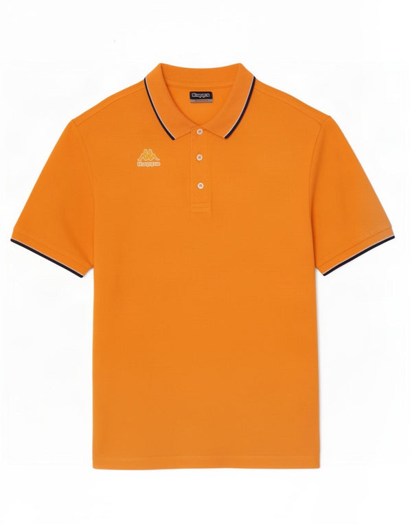 Kappa Polo Homme XL Orange Coton
