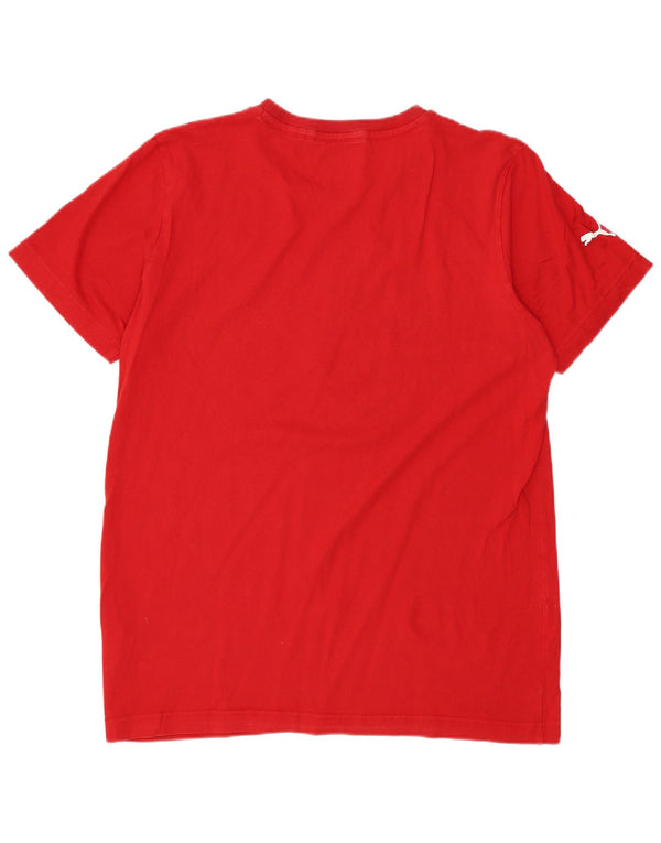 PUMA T-Shirt Ferrari Graphic Homme Rouge Petit