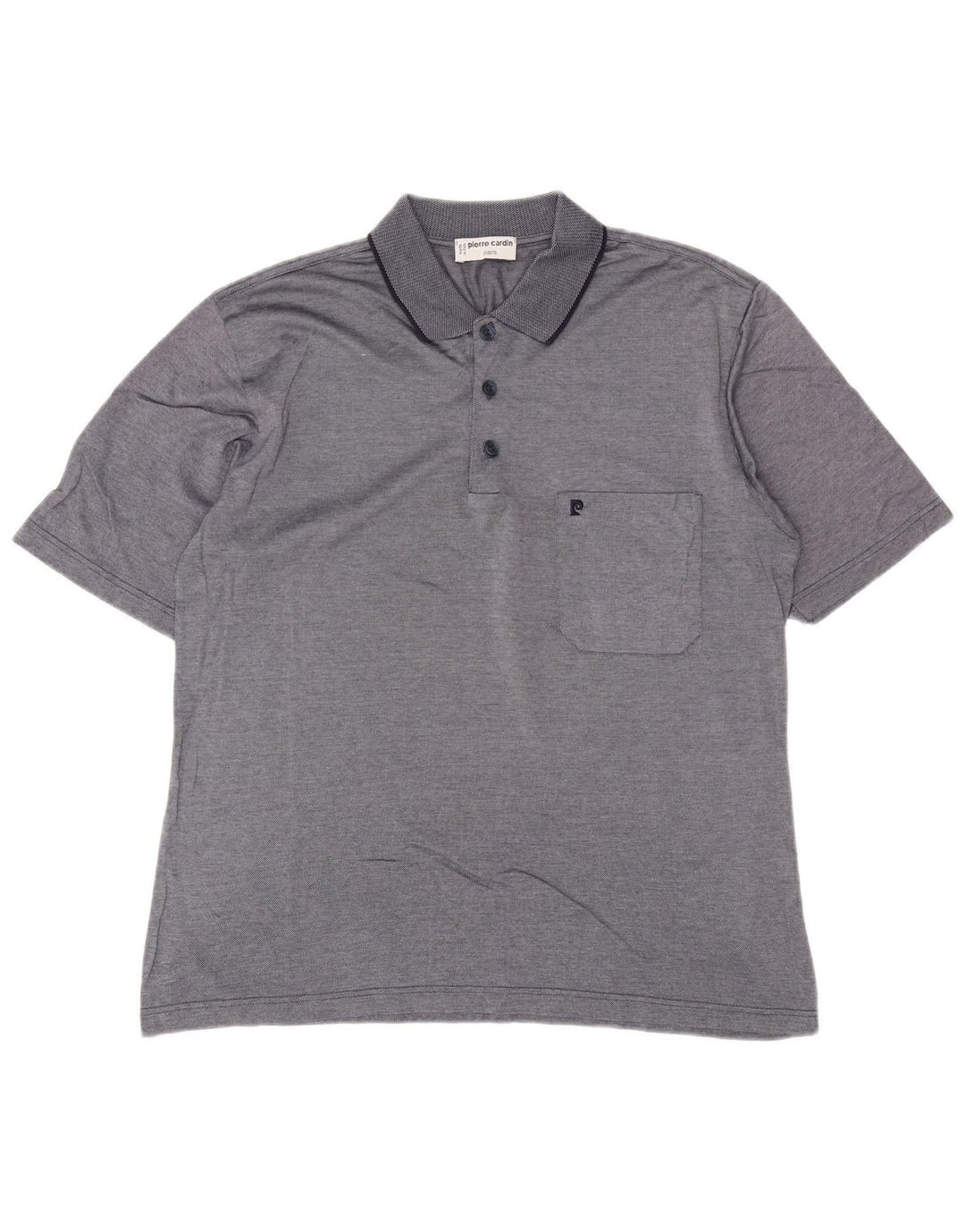 Pierre Cardin Polo Homme IT 52 Large Bleu Marine