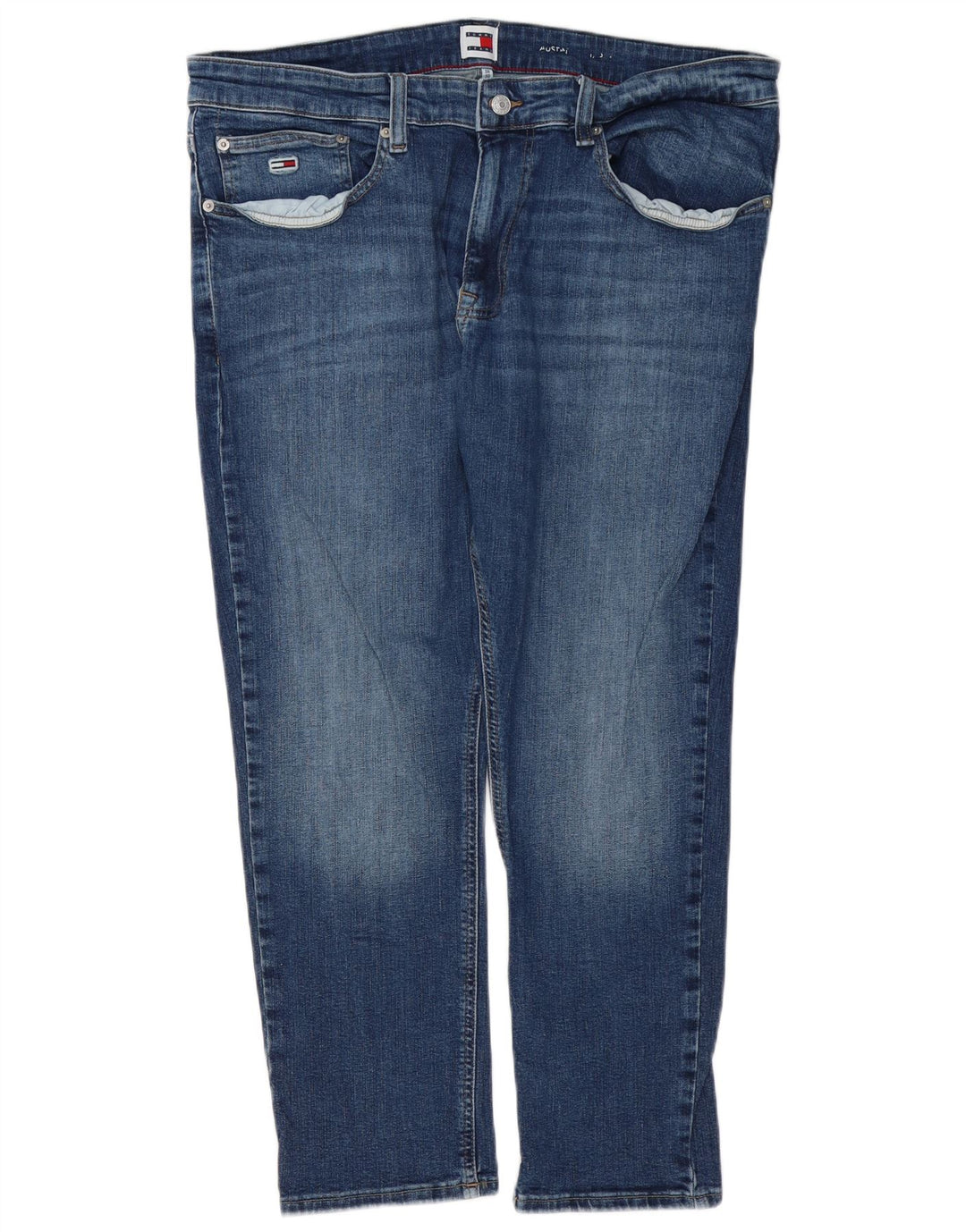 TOMMY HILFIGER Jean Slim Austin Homme W38 L26 Bleu Coton
