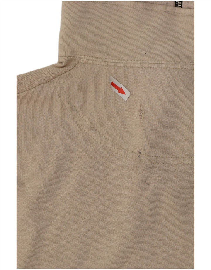Champion Sweat-shirt graphique surdimensionné pour femme UK 16 Large Beige