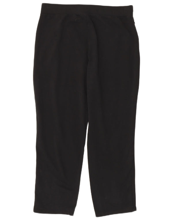 Marks & Spencer Pantalon de survêtement pour femme UK 18 XL Noir Coton