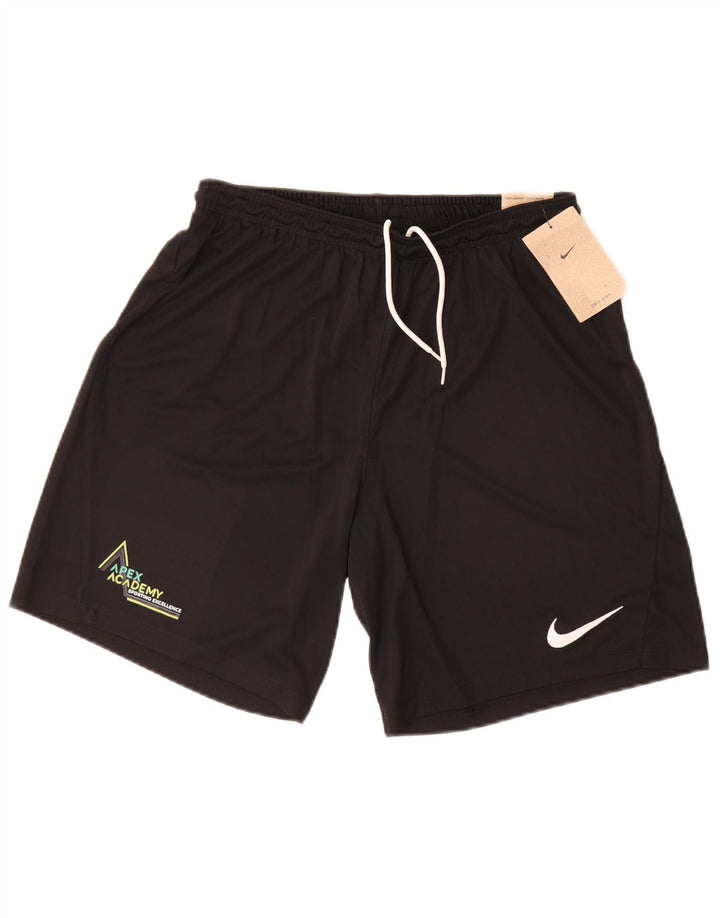 Nike Short de sport Dri Fit Slim pour homme, grand, noir, polyester
