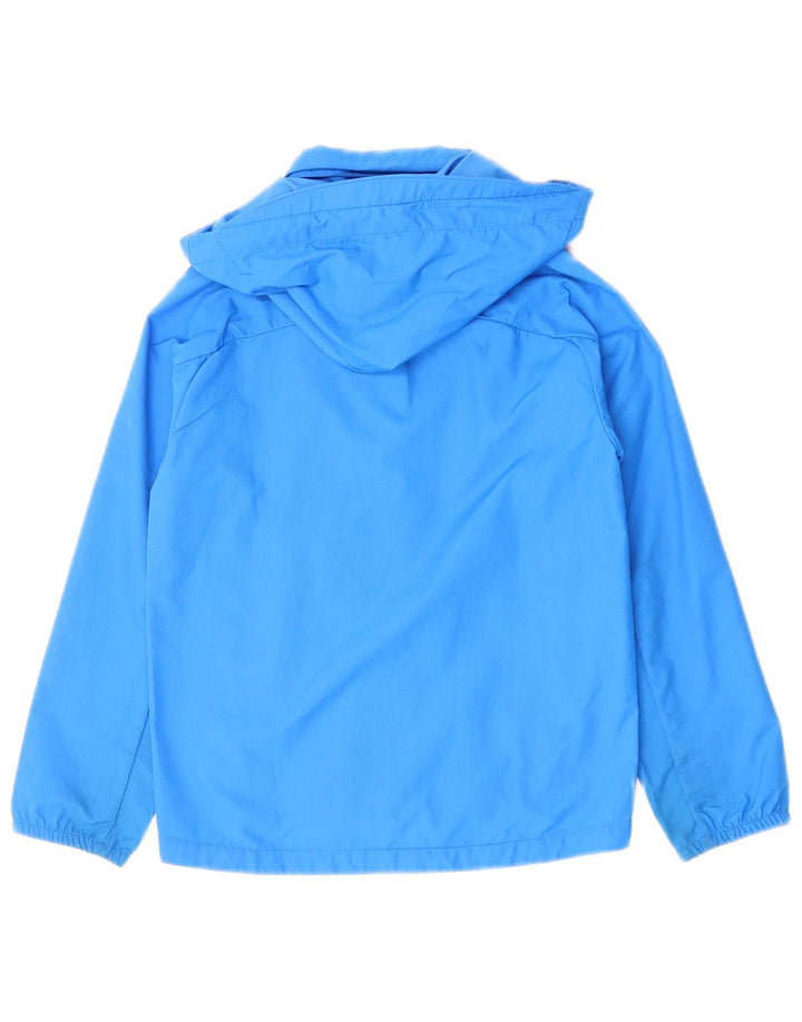 Puma Veste de pluie à capuche garçon 7-8 ans Bleu Polyester