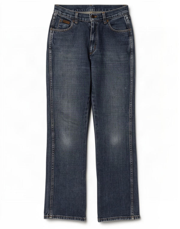 Wrangler Jean Bootcut Taille Haute TIna Femme W26 L32 Bleu Coton