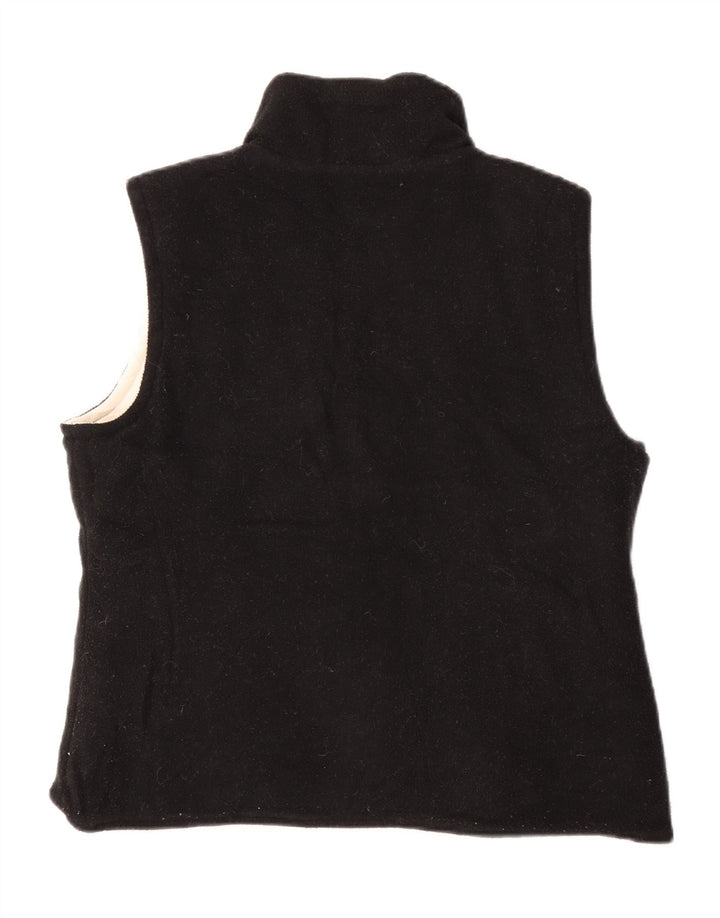 Izod Gilet rembourré réversible pour femme UK 12 Medium Blanc