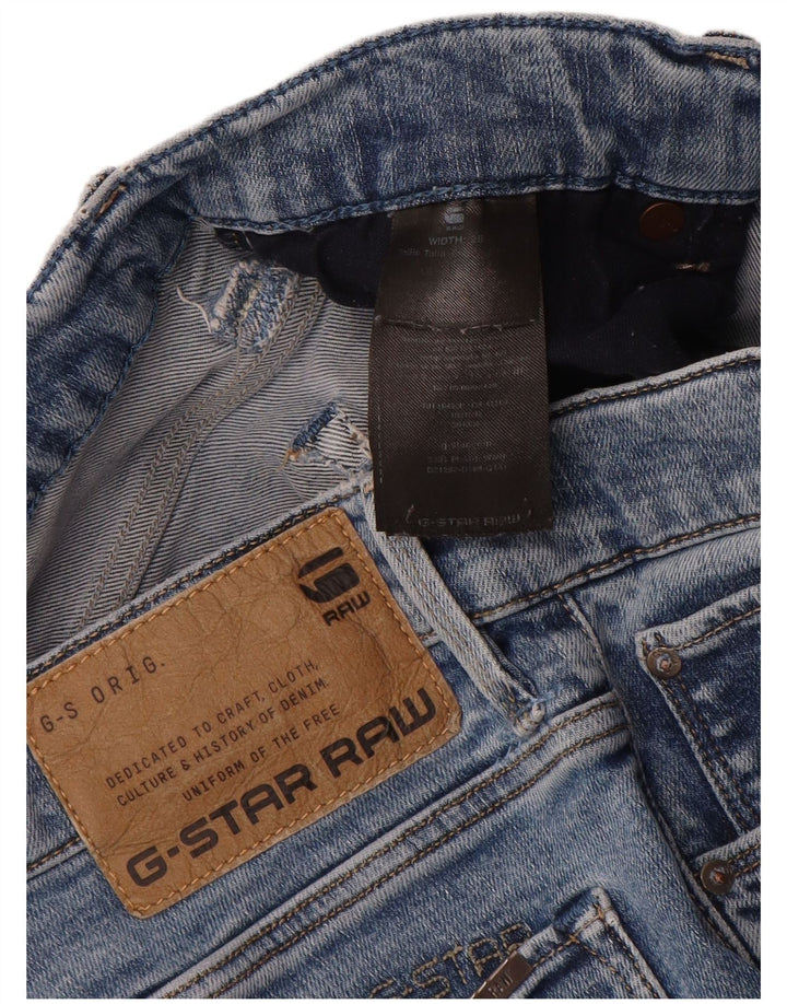 G-Star Jean évasé Femme W28 L30 Bleu Coton