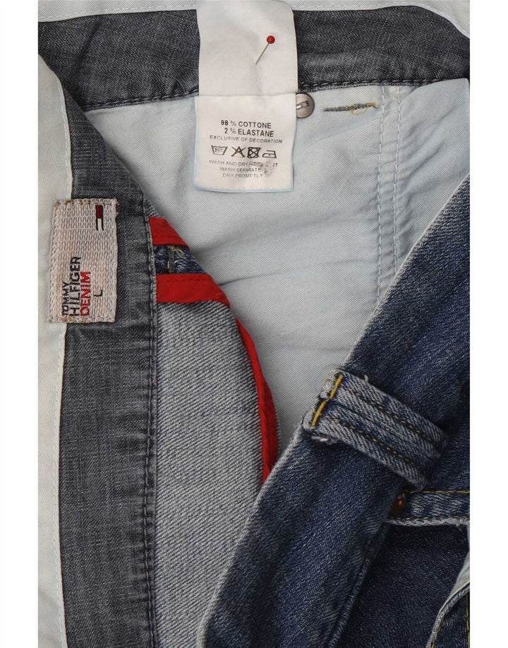 Tommy Hilfiger Jupe en jean pour femme Large W36 Bleu Coton