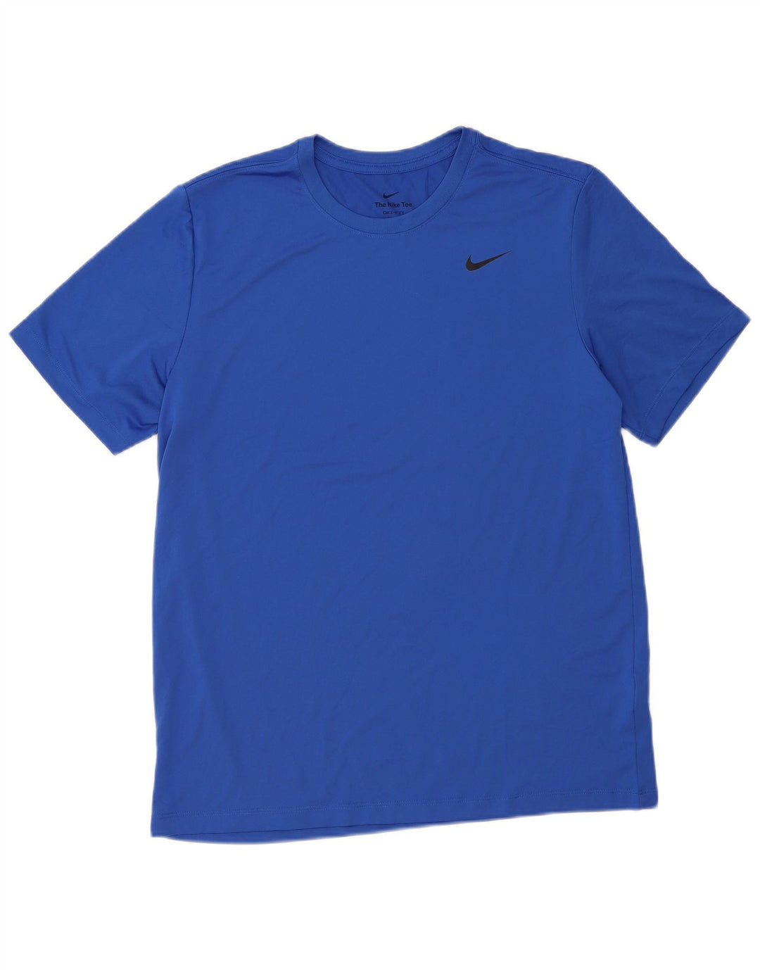 Nike Hommes Dri Fit T-Shirt Haut Grand Bleu Polyester