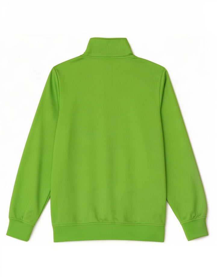 Kappa Veste de survêtement pour homme en polyester color block vert moyen
