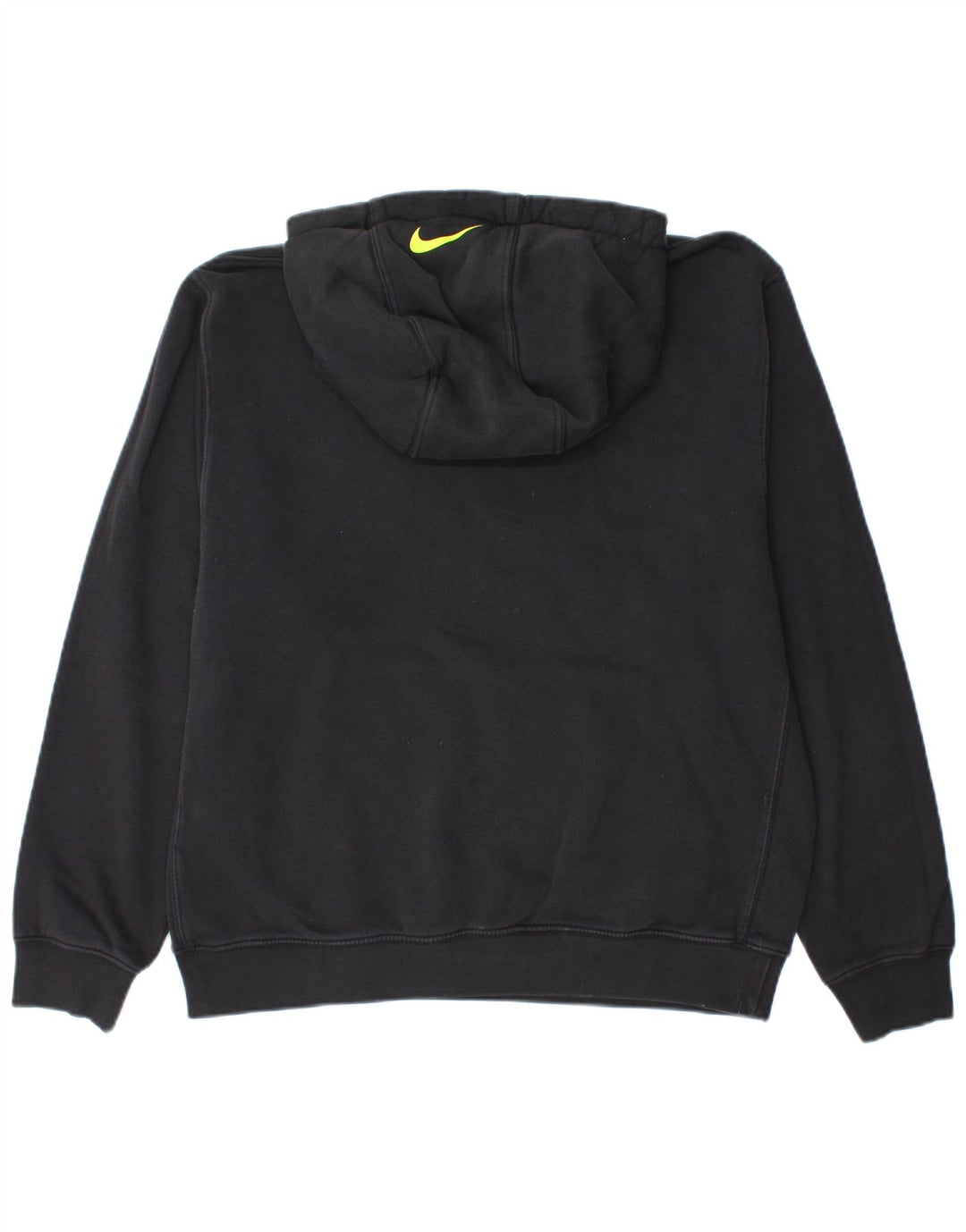 NIKE Pull à capuche graphique pour homme en coton noir moyen