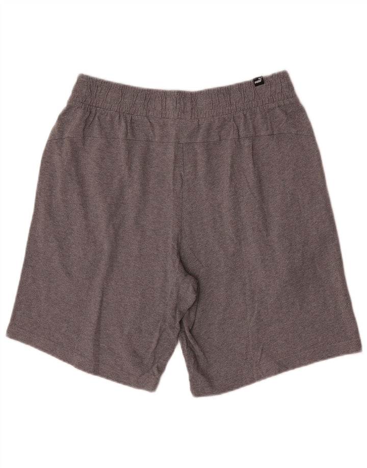 Puma Short Graphic Sport Homme Gris Moyen Moucheté