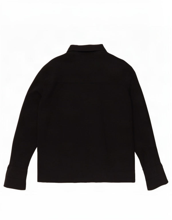 Marks & Spencer Pull Cardigan Femme UK 16 Large Viscose Noir