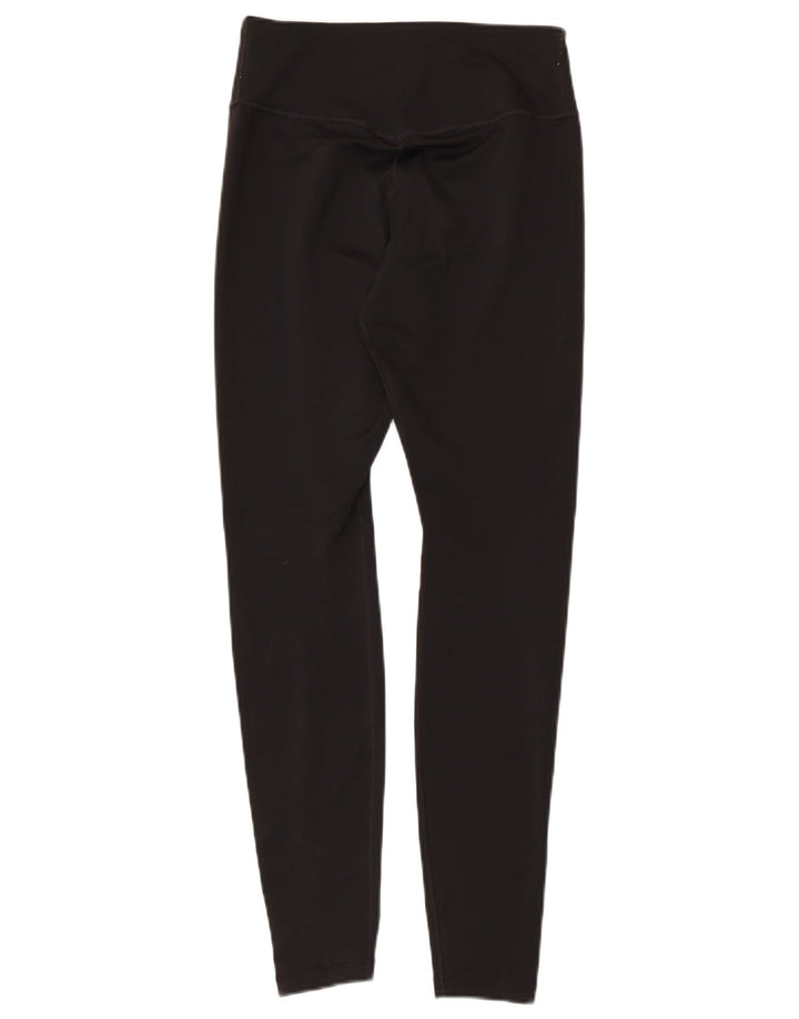 NIKE Legging Dri Fit pour femme UK 10 Petit Noir Polyester