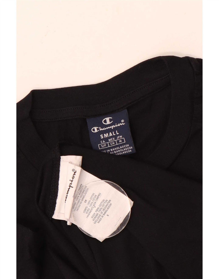 Champion T-Shirt Homme Haut Petit Coton Noir