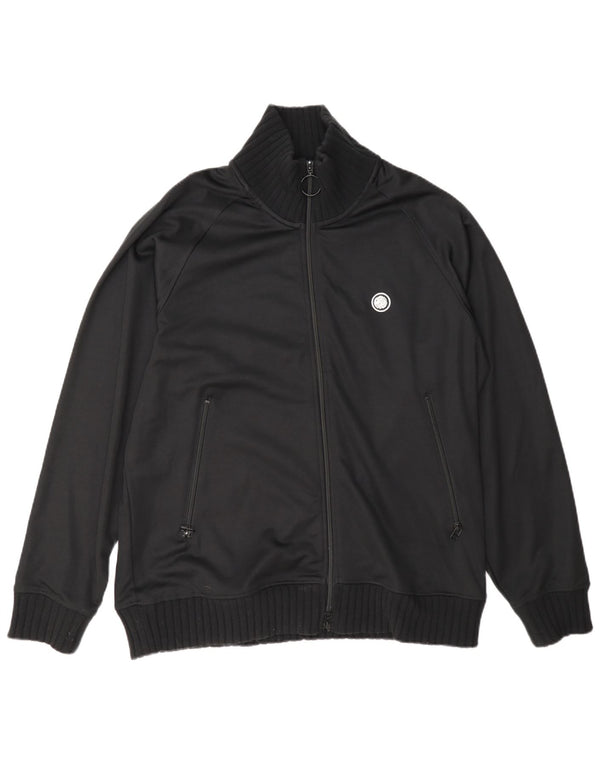 Pretty Green Veste de survêtement pour homme en polyester noir Taille L