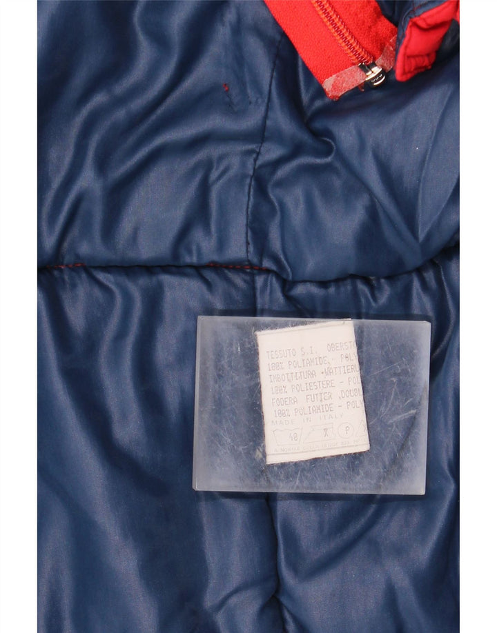 BRUGI Veste matelassée IT 50 Large Rouge Polyamide Homme