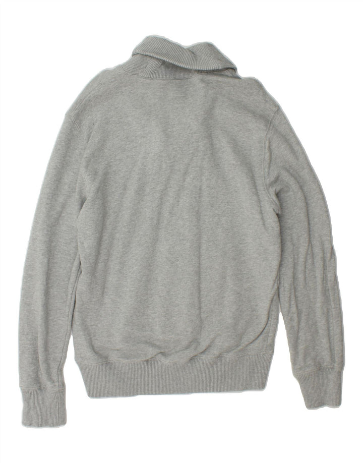 MICHAEL KORS Mens Shawl Neck Jumper Sweater Large Grey Cotton Vintage Michael Kors and Second-Hand Michael Kors from Messina Hembry 