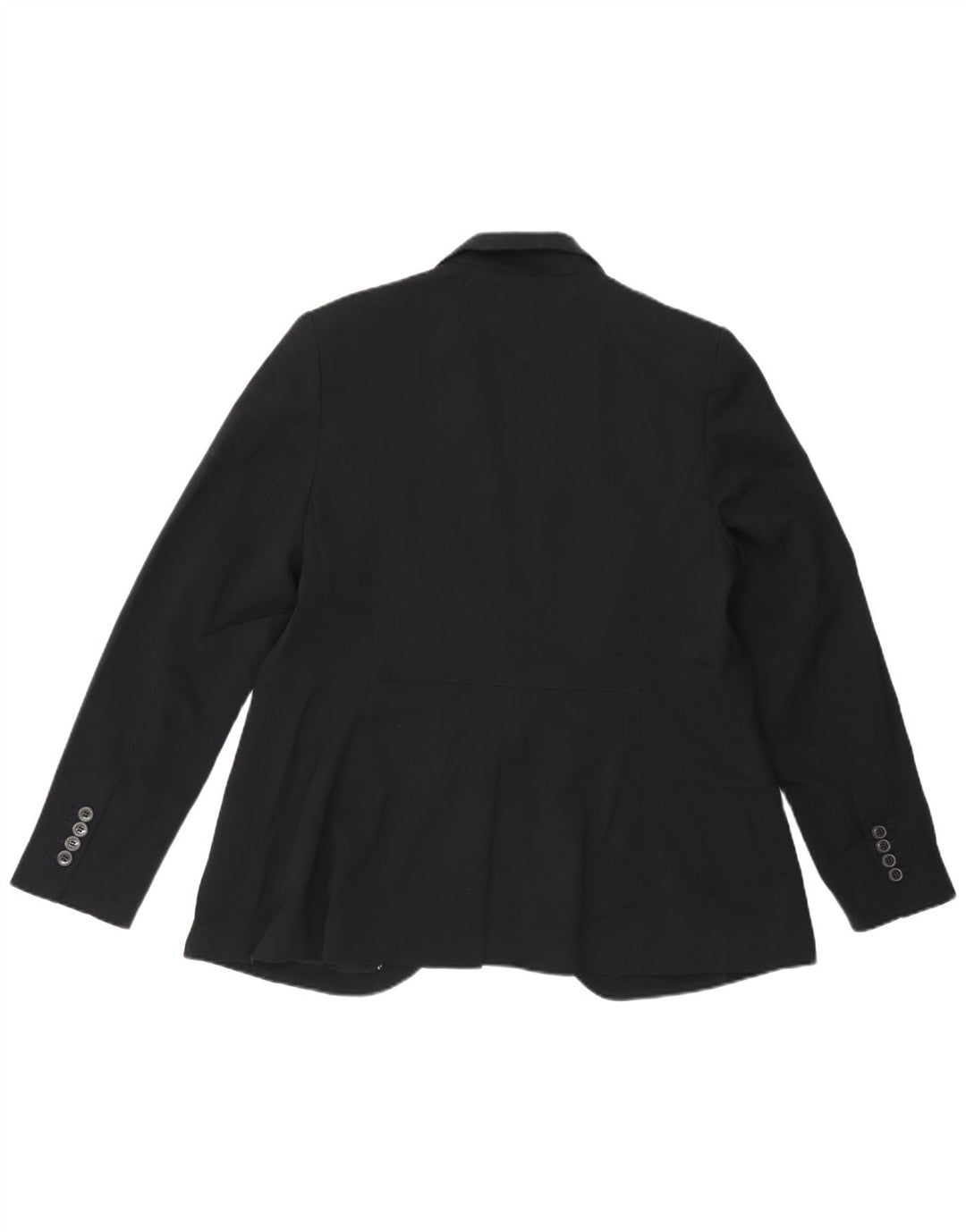 Marks & Spencer Veste blazer à 1 bouton pour femme UK 16 Large Noir Polyester