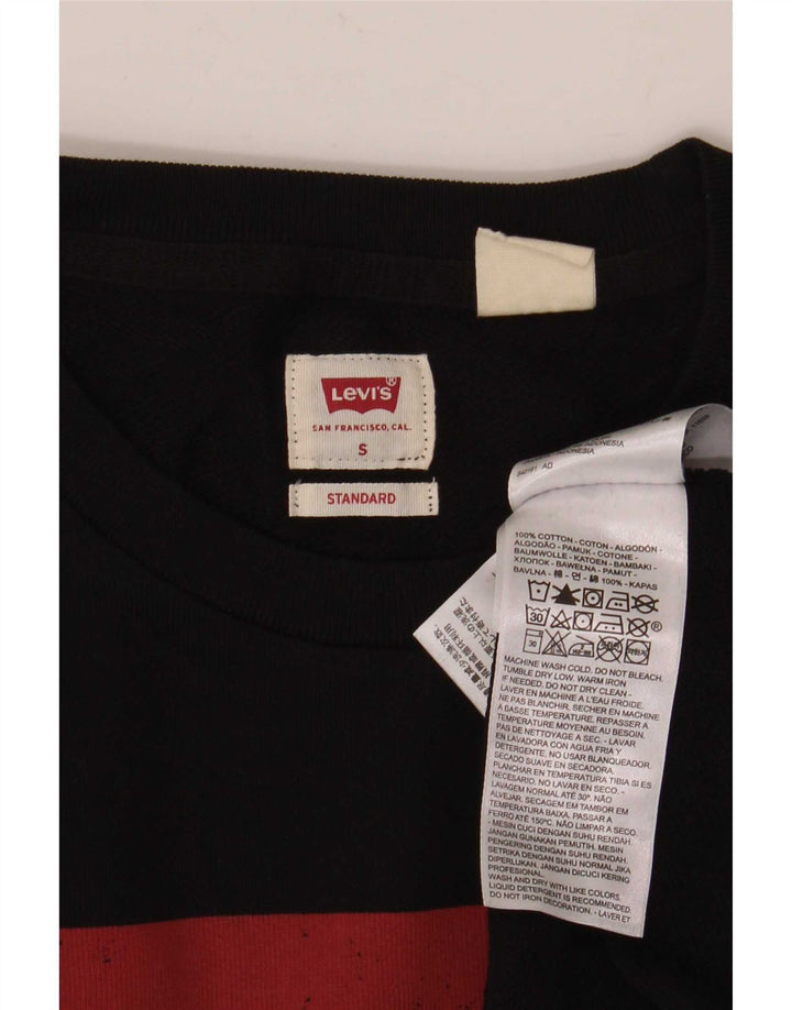 Levi's Sweat-Shirt Standard Graphic Homme Noir Small
