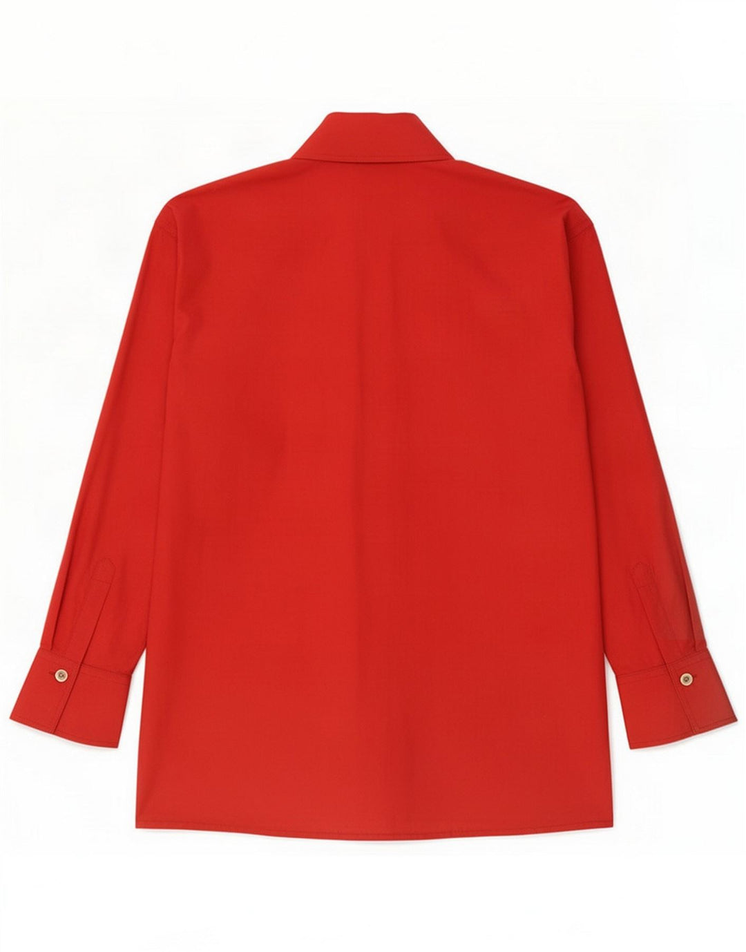Versace Chemise Femme UK 14 Medium Red Cotton