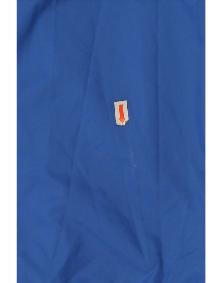 Veste de Pluie à Capuche Nike Garçon 10-11 Ans Nylon Colorblock Bleu Moyen