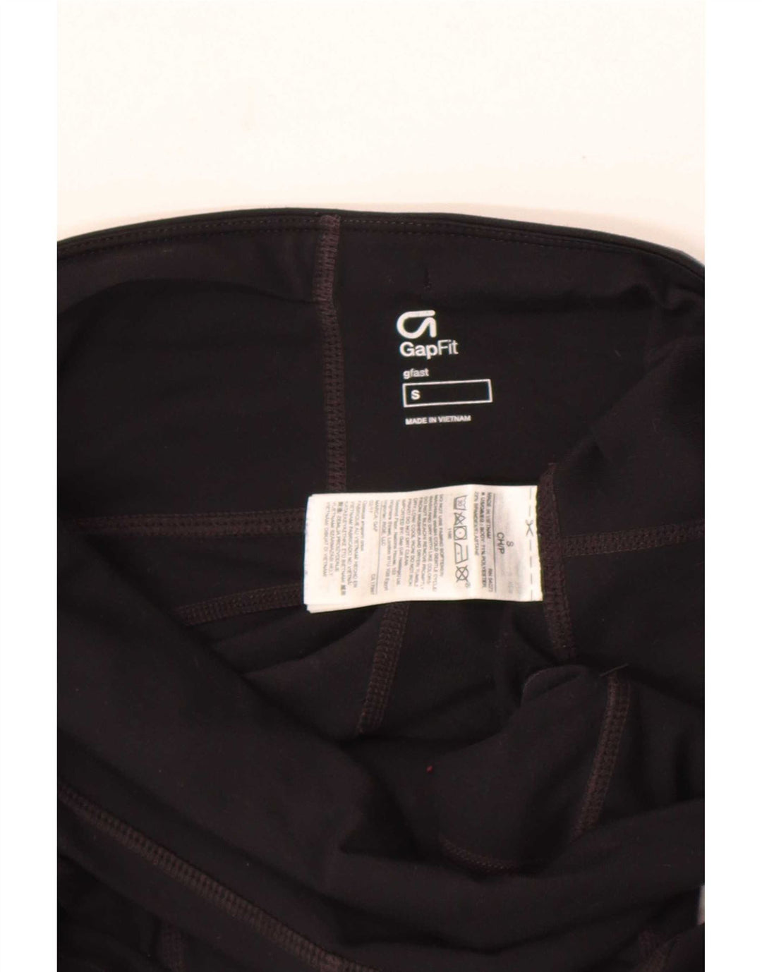 Gap Leggings Femme UK 10 Petit Noir Polyester