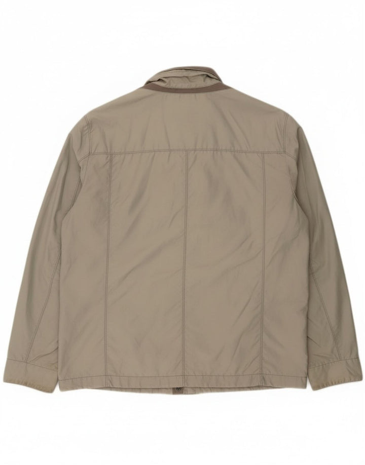 Geox Veste Bomber Homme UK 44 2XL Gris Coton