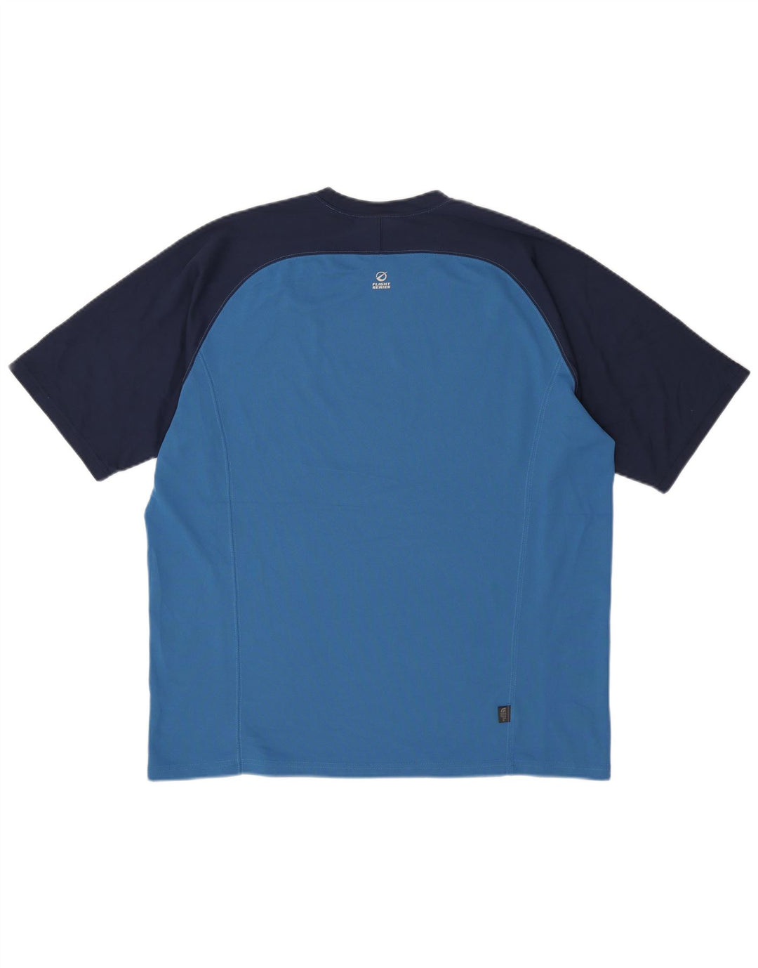 THE NORTH FACE T-Shirt Homme Top XL Bleu Colorblock Polyester