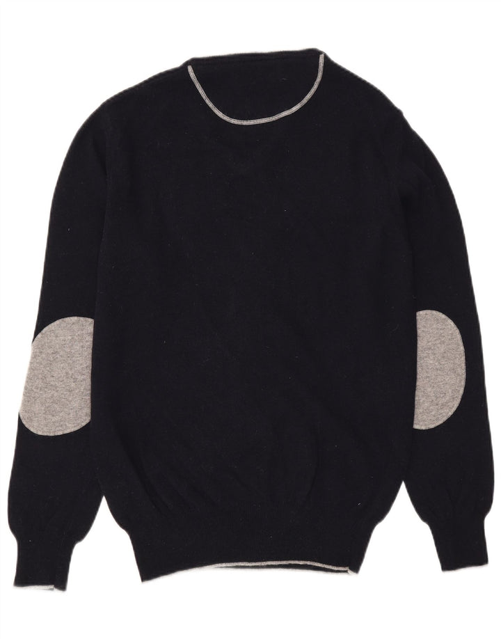 Henri Lloyd Pull col V pour homme en laine noire moyenne