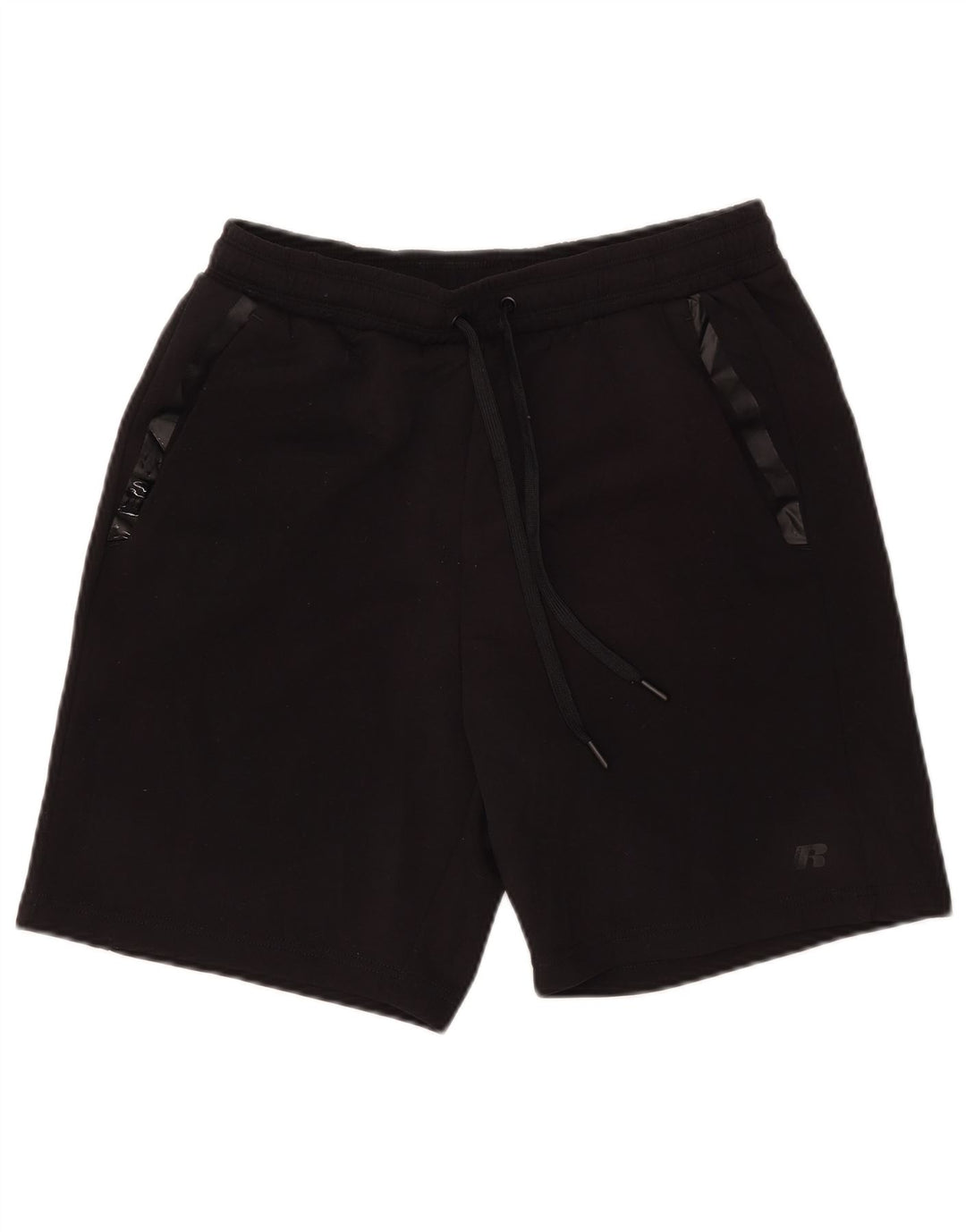Russell Athletic Short de sport pour homme en polyester noir moyen