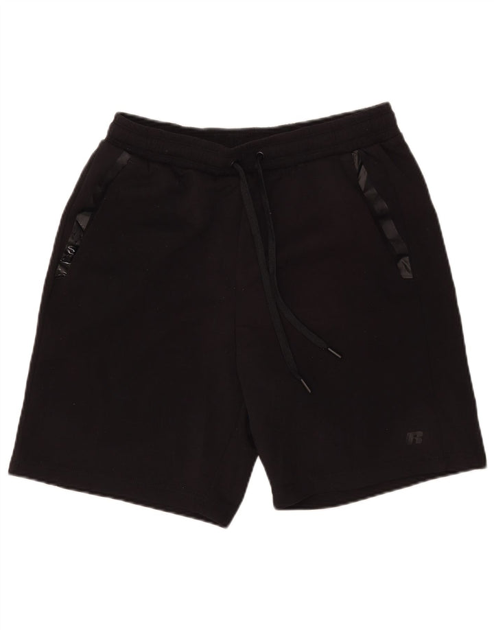 Russell Athletic Short de sport pour homme en polyester noir moyen