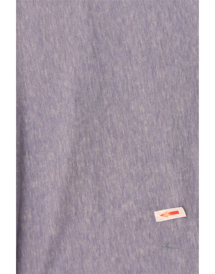 Gap Haut Manches Longues Homme Bleu Moyen Coton Moucheté