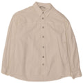 Zara Chemise surdimensionnée pour femme UK 10 Petit coton blanc
