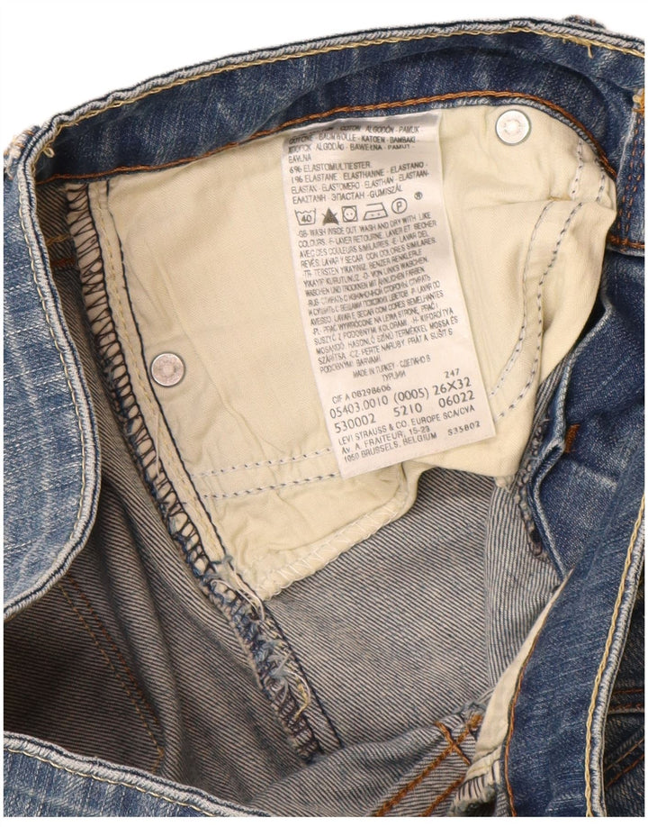 LEVI'S Jean Skinny Slight Curve Femme W26 L30 Bleu Coton