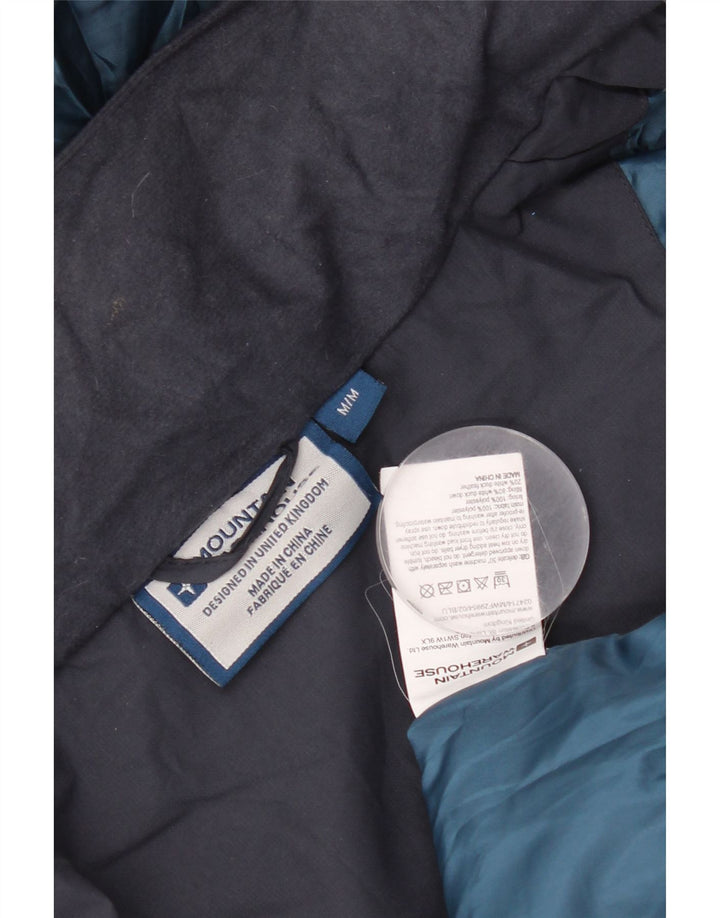 MOUNTAIN WAREHOUSE Mens Hooded Padded Jacket UK 38 Medium Navy Blue