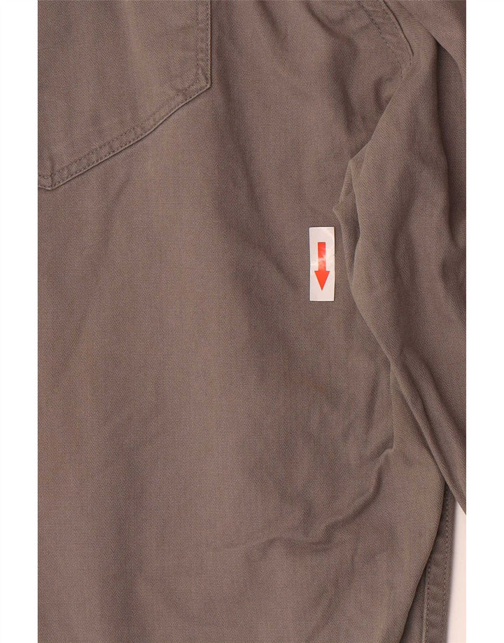Marks & Spencer Pantalon court droit autographe pour homme W40 L25 Gris