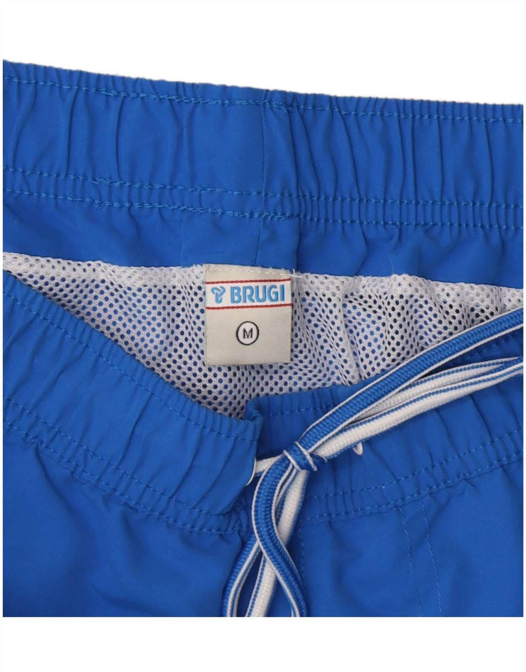 Brugi Short de Bain Homme Bleu Moyen Colorblock Polyester