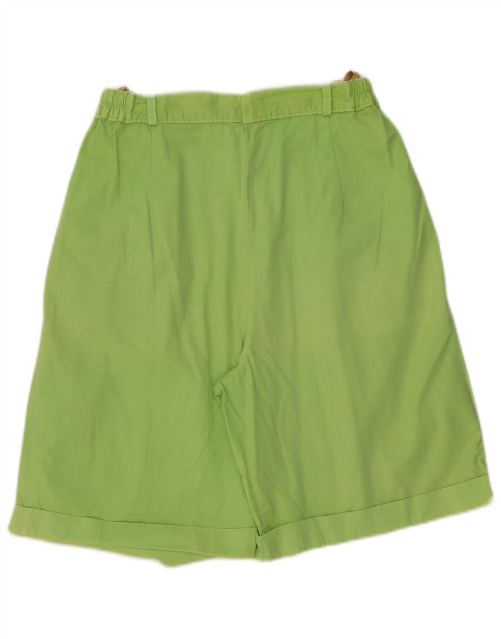 C & A Short chino taille haute pour femme EU 40 Medium W26 Coton vert