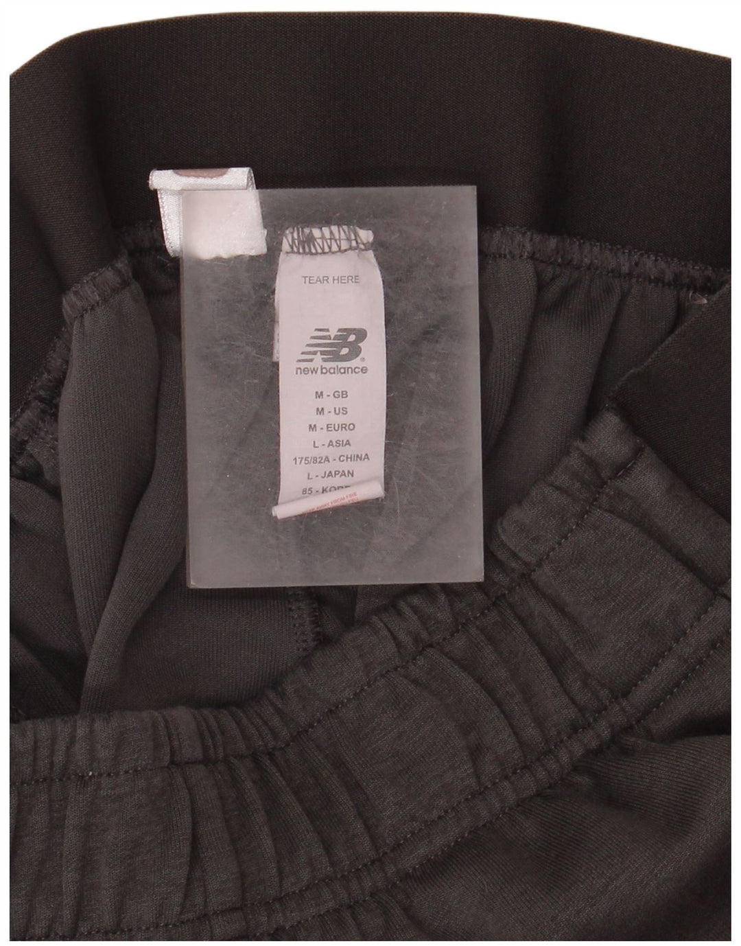 New Balance Pantalon de Survêtement Liverpool Homme Gris Moyen Polyester